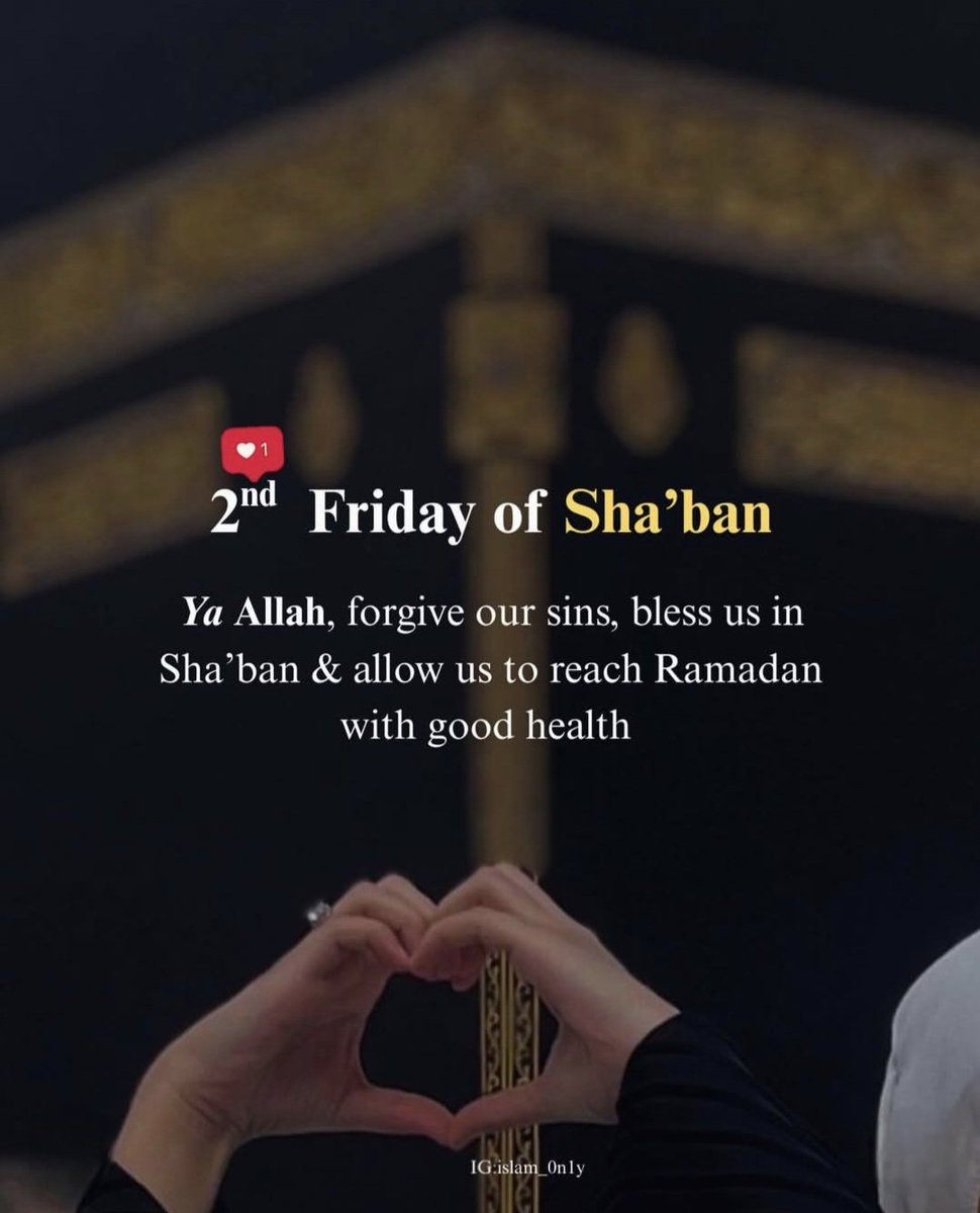 2nd Friday of Sha'ban