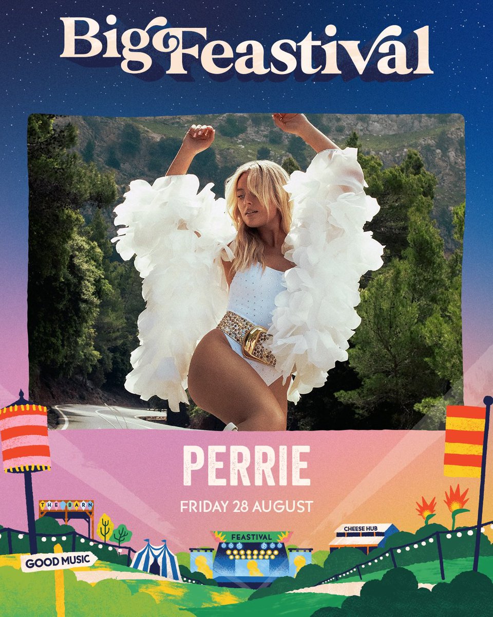 PerrieHQ's tweet image. Perrie will be performing at Big Festival in August! ☀️🎶