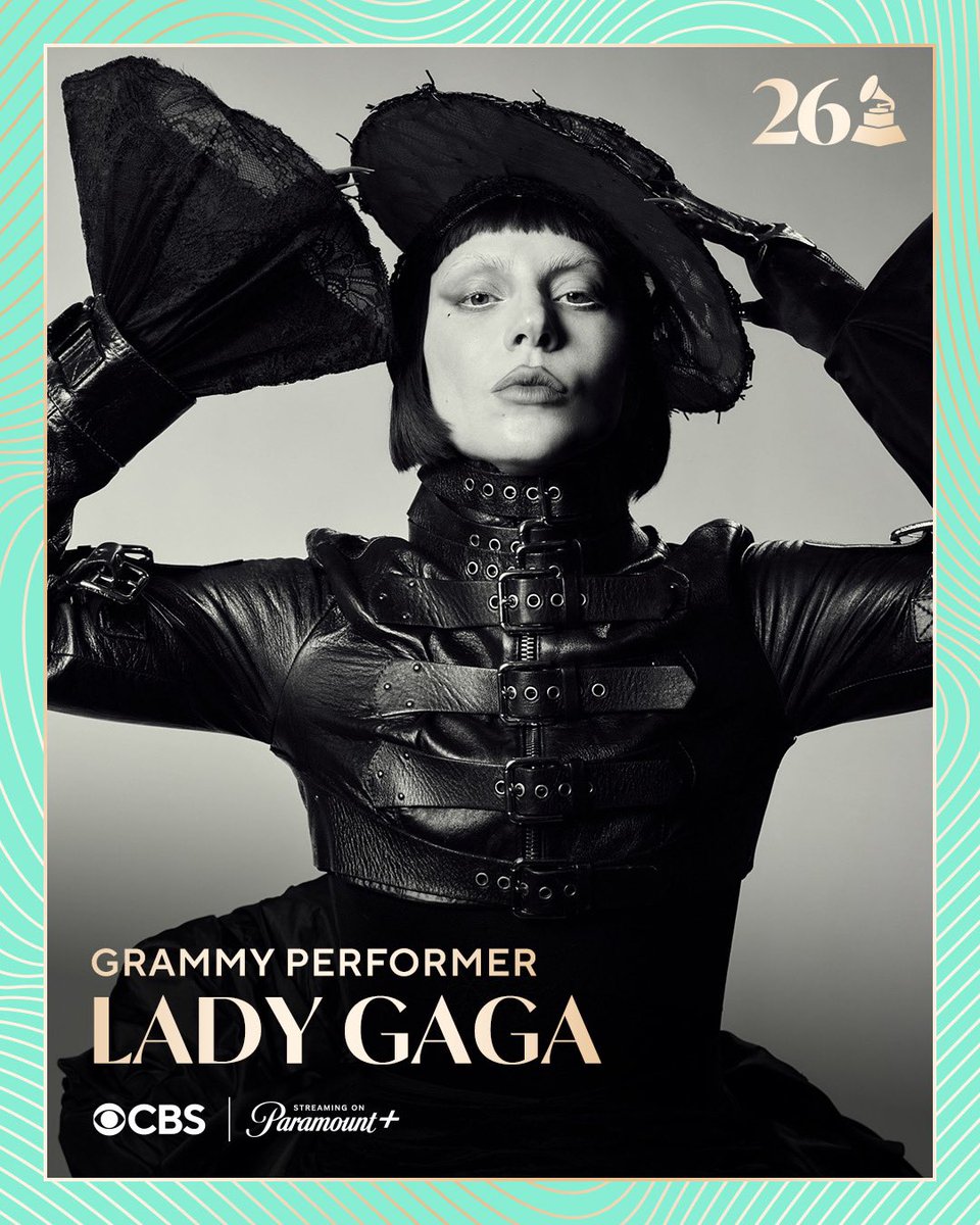 Lady Gaga will perform at the 2026 GRAMMY Awards this Sunday, February 1st