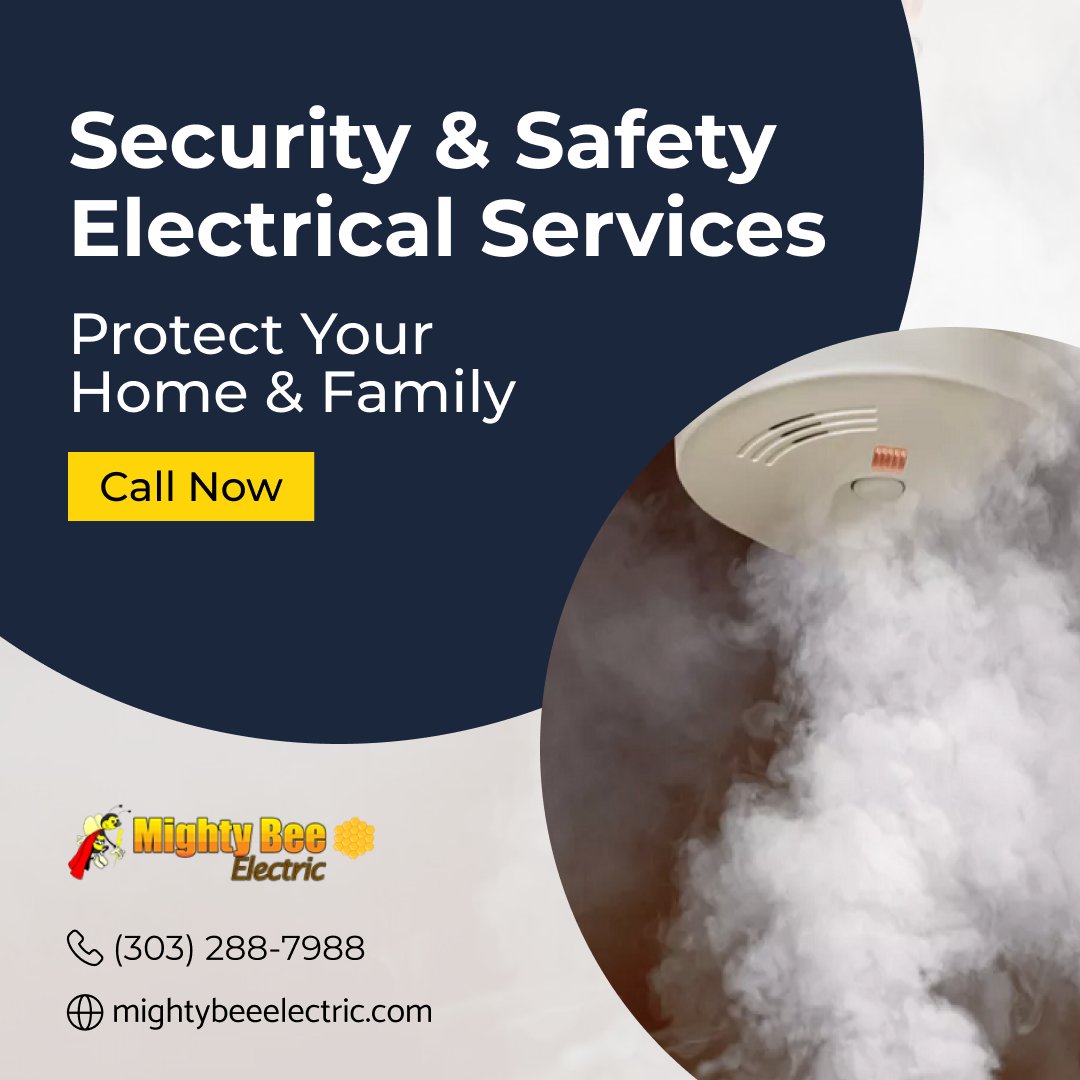 mtybee's tweet photo. 🚨 Electrical safety issues put your home at risk.
We install and service safety systems that protect what matters most.

Book your service today.
📞 (303) 288-7988 | 🌐 https://t.co/2uOL2JXdbR

#ElectricalSafety #Electrician https://t.co/lTpoRJ65gb