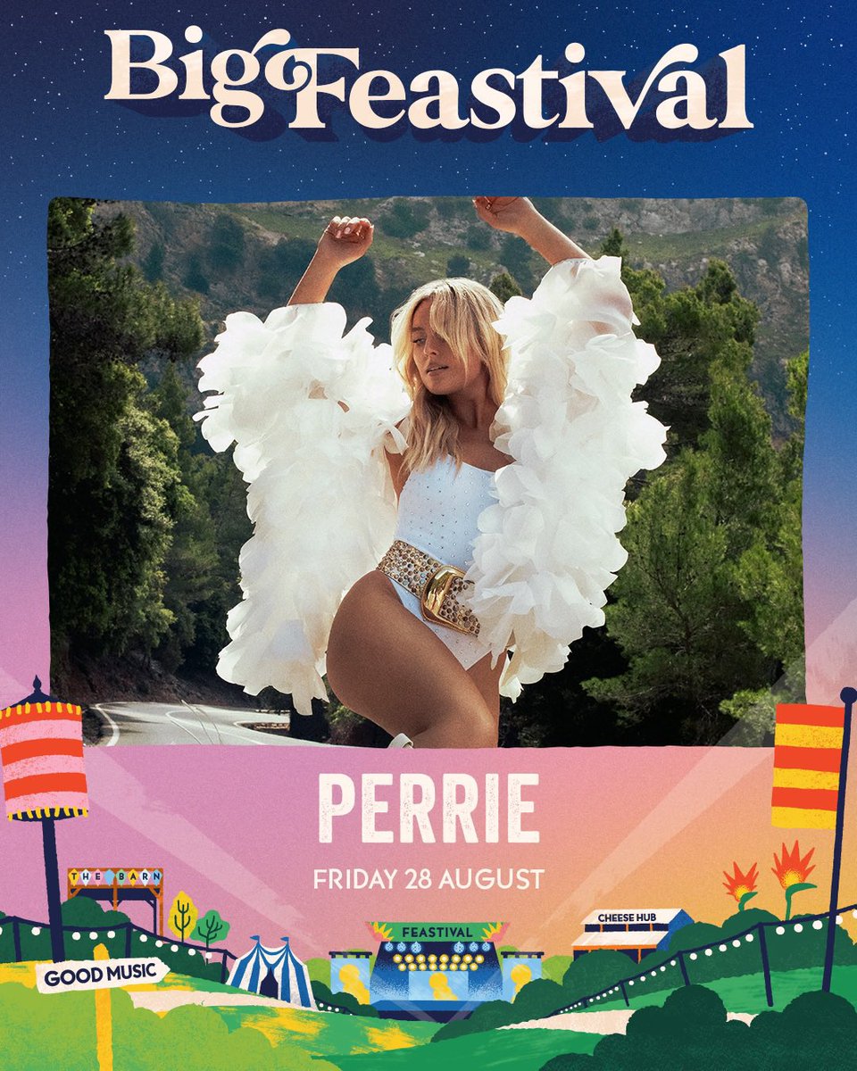 perriesnation's tweet image. 🚨 Perrie will be performing at Big Feastival on August 28th!