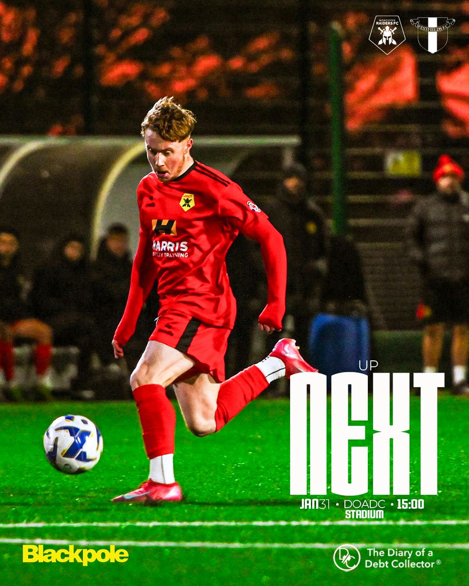 NEXT🆙

We welcome Westfields to WR3 on Saturday as we look to see out January undefeated.

🏟️DOADC Stadium
⏰15:00
🎟️£8 Adults | £5 Concessions | £2 U16's
🍔Raiders Bar and Grill - OPEN

#WeAreRaiders || #UTR⚔️