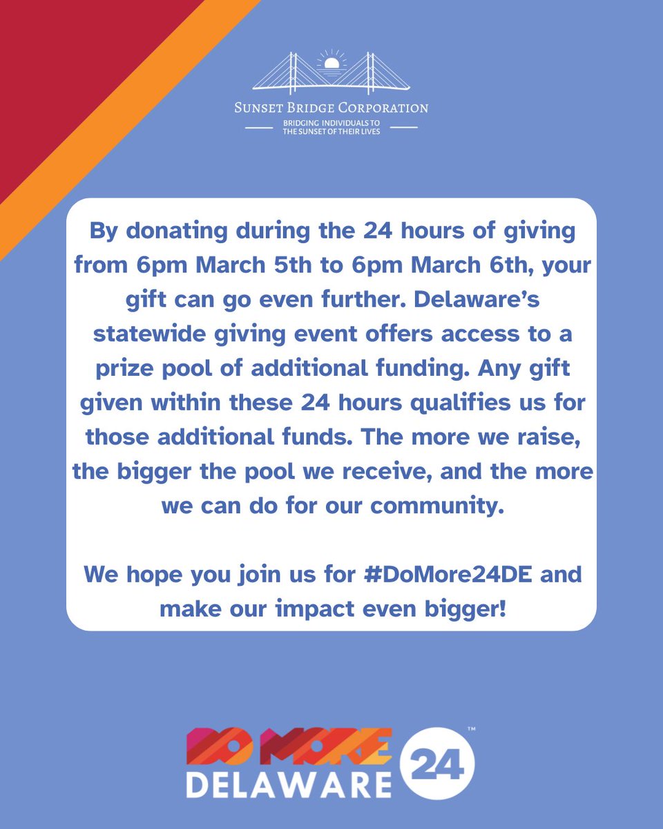 Sunset Bridge Corporation tweet media