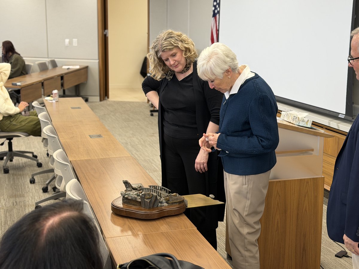 MillerFamilyFdn's tweet photo. This week, the Larry H. &amp; Gail Miller Family Foundation celebrated the career of Karol Elkington, who is retiring after 34 years with @theLHMcompany.

Thank you, Karol, for your dedication to enriching lives. We wish you all the best in this next exciting chapter. https://t.co/hvcZawBy1Y