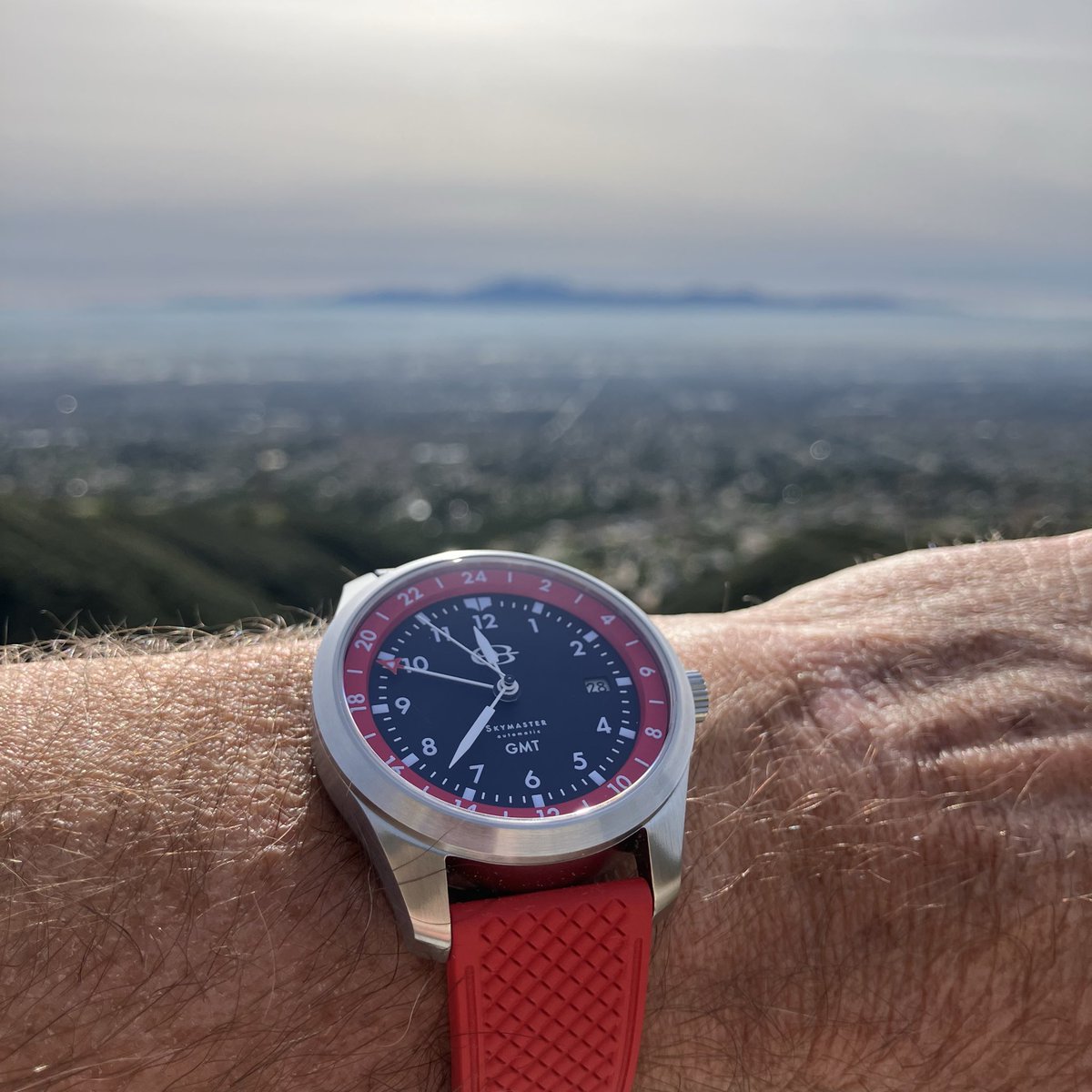 ButlerWatchCo's tweet photo. Skymaster Automatic Patriot. Available @ButlerWatchCo #Automatic #miyota https://t.co/37xXciouuZ