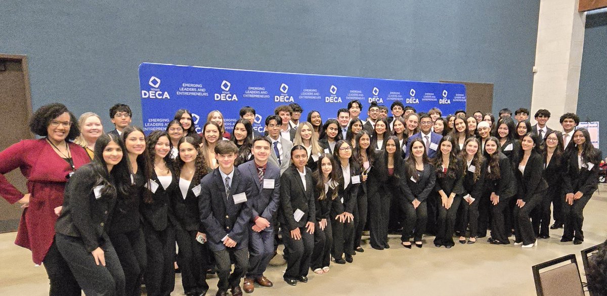 NISD_CTE's tweet photo. Congratulations to the students from Louis D. Brandeis High School and Sandra Day O'Connor High School who participated in DECA! Good Luck to those who advanced to state!! #nisdsuperiorcte https://t.co/d5AtVsin20