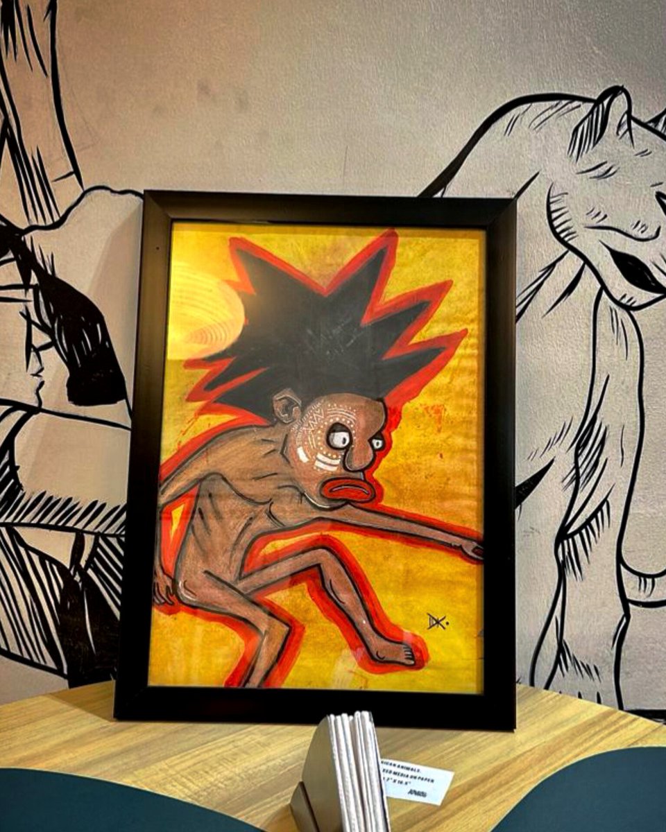 thisislhila's tweet photo. A FINE ARTIST AND HIS UGLY ART PIECES !! 💀 https://t.co/YVyKCxFXMj