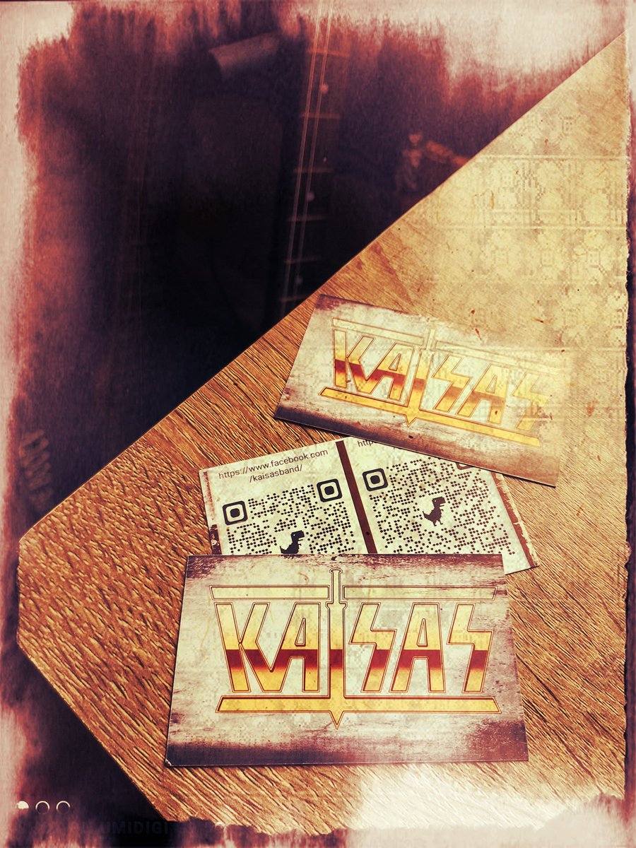 New "business" cards, have arrived..... 🎶🎸🎶