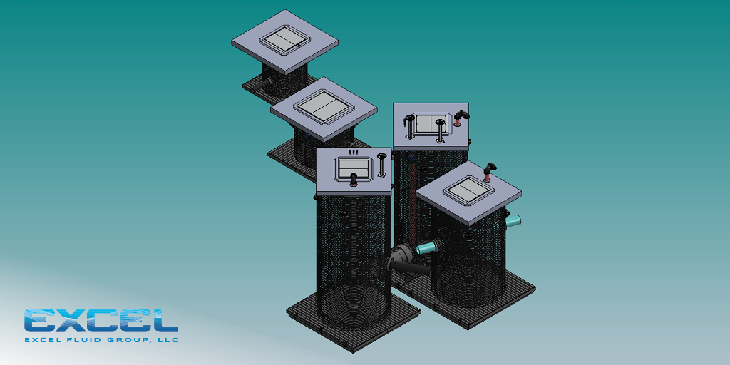 ExcelFluidGroup's tweet image. Explore our range of streamlined #pumpstation solutions made to keep your projects on track. From concrete and #fiberglass to #HDPE and integrated designs, our engineered solutions are designed for reliability and efficiency. Find standard drawings today: hubs.li/Q040yMMN0