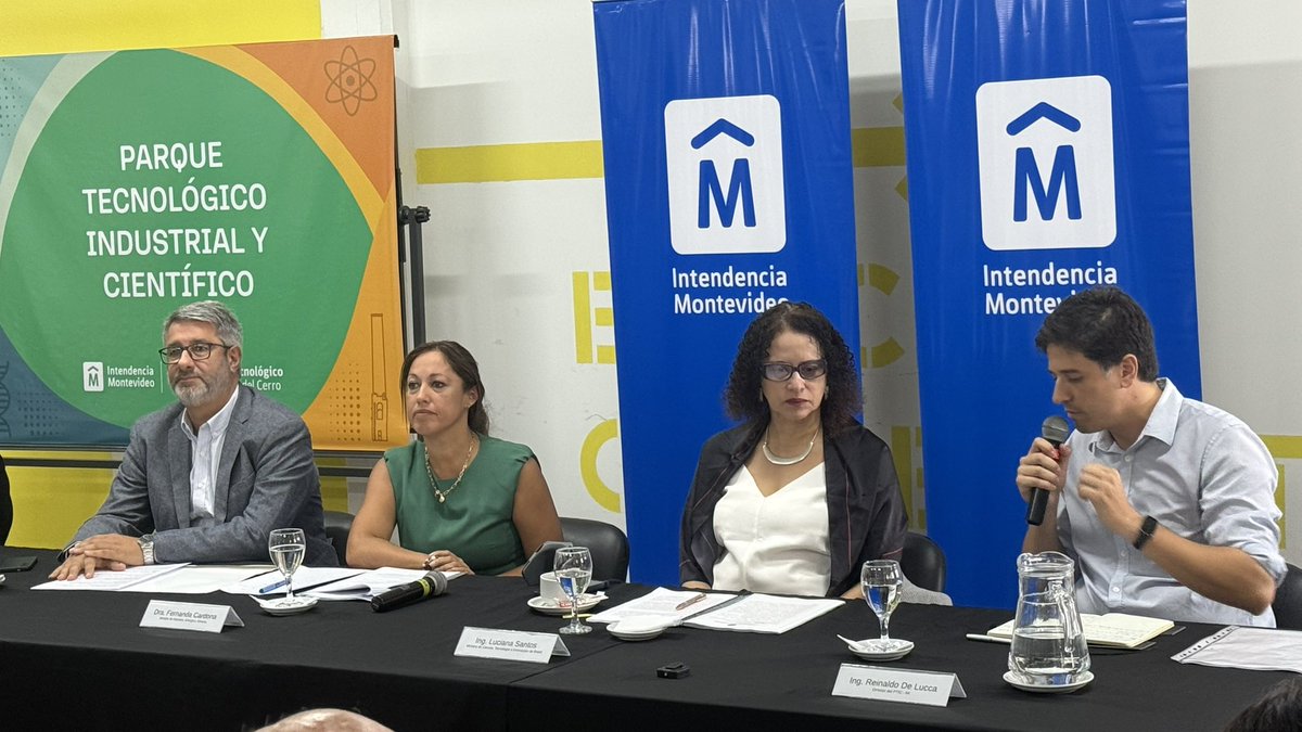 jumpierrez609's tweet image. Estuvimos en el importante acuerdo entre el @gov_mcti ministerio de ciencia tecnología e innovación de Brasil y la @montevideoIM donde también participó el @MIEM_Uruguay para avanzar en proyectos muy importantes para nuestro País, se realizó en el PTI del Cerro, una oportunidad!!