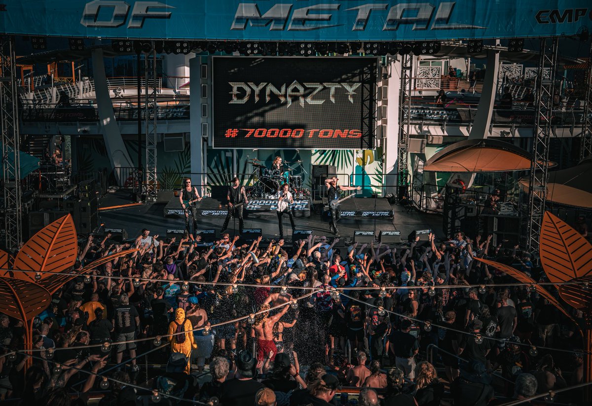 dynaztyband's tweet image. 2 years ago today, we boarded the @70000tons of Metal cruise and played two unforgettable shows! Great times! Who was there with us? 🚢 🌊🤘🏻

📸 Kata Petróczy

#dynazty #70000tons #70000tonsofmetal #memories #70000tonsofmetal2024