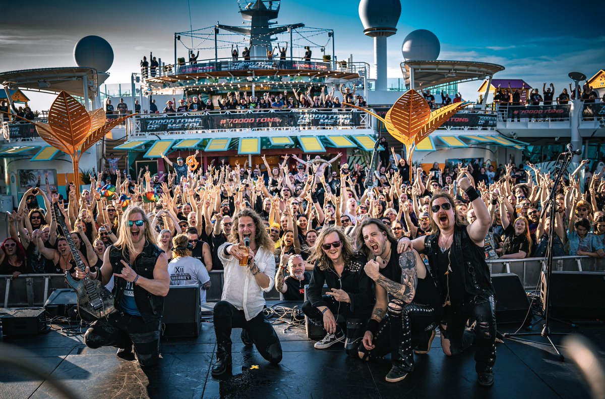 dynaztyband's tweet image. 2 years ago today, we boarded the @70000tons of Metal cruise and played two unforgettable shows! Great times! Who was there with us? 🚢 🌊🤘🏻

📸 Kata Petróczy

#dynazty #70000tons #70000tonsofmetal #memories #70000tonsofmetal2024