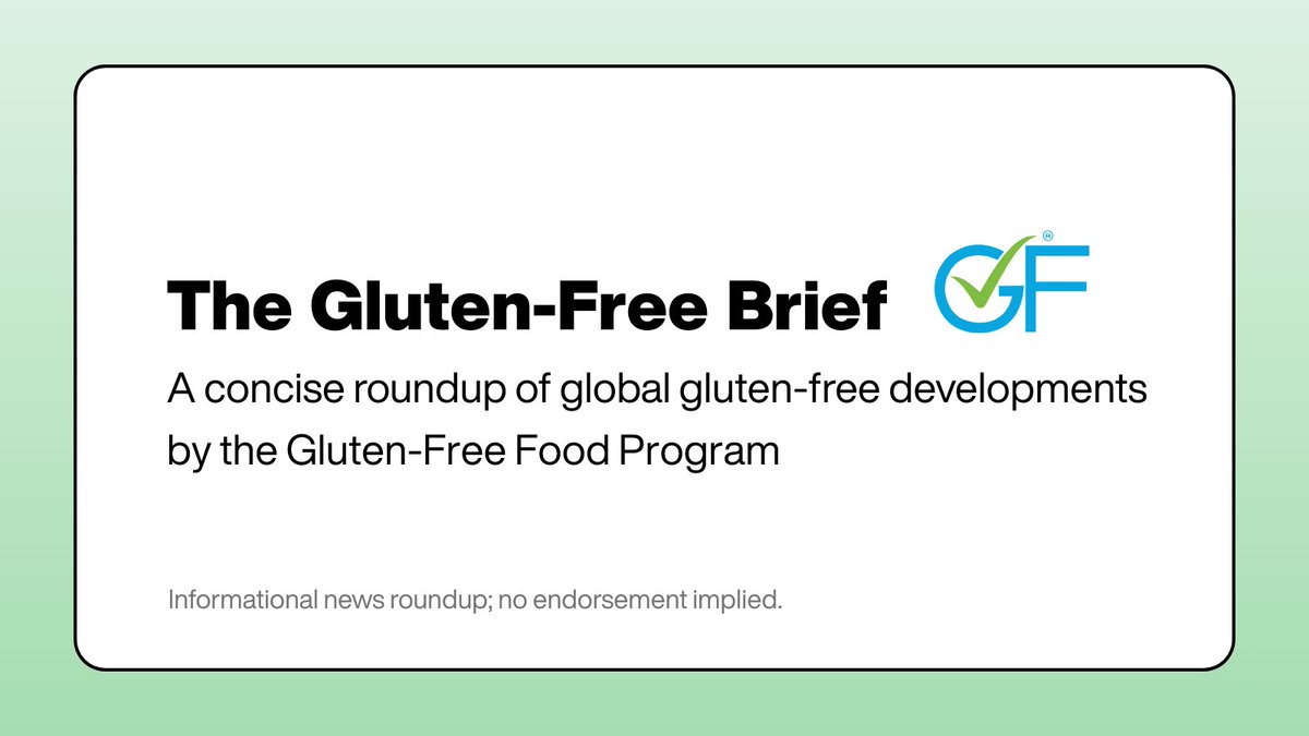 Gluten-Free Food Program tweet media