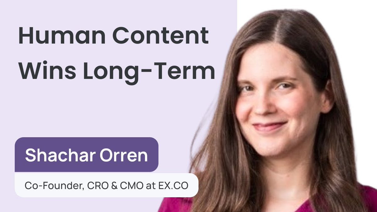 EX․CO co-founder and CRO/CMO Shachar Orren joins Bright and shares:

✨ The journey of building with a mission
📺 The future of video and CTV
🤖 How machine learning is shaping engagement

Watch the video: hubs.ly/Q040Wh570 

#adtech #digitalpublishing #monetization #AI
