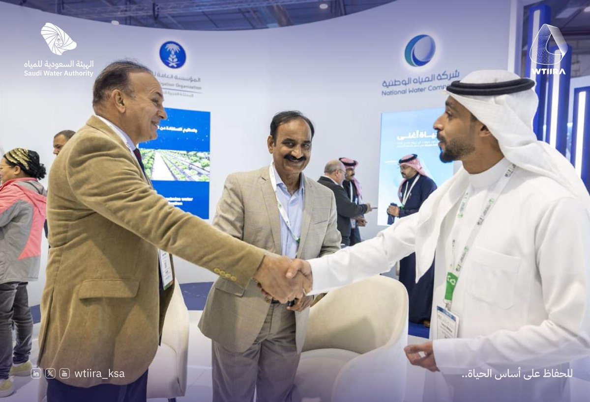 WTIIRA_KSA's tweet photo. في إطار تعزيز الابتكار والاستدامة، استعرضت وتيرا من خلال المعرض المصاحب لـ IFAT Saudi Arabia مشاريعها البحثية والابتكارية في مجالات المياه والطاقة، مؤكدة دورها في تحويل مخ��جات البحث العلمي إلى حلول تطبيقية ذات أثر ملموس تسهم في رفع كفاءة الموارد ودعم مستقبل أكثر استدامة، وترسّخ مكا��تها كشريك استراتيجي في بناء منظومة مستدامة تخدم المجتمع والبيئة.

#للحفاظ_على_أساس_الحياة
#IFAT2026