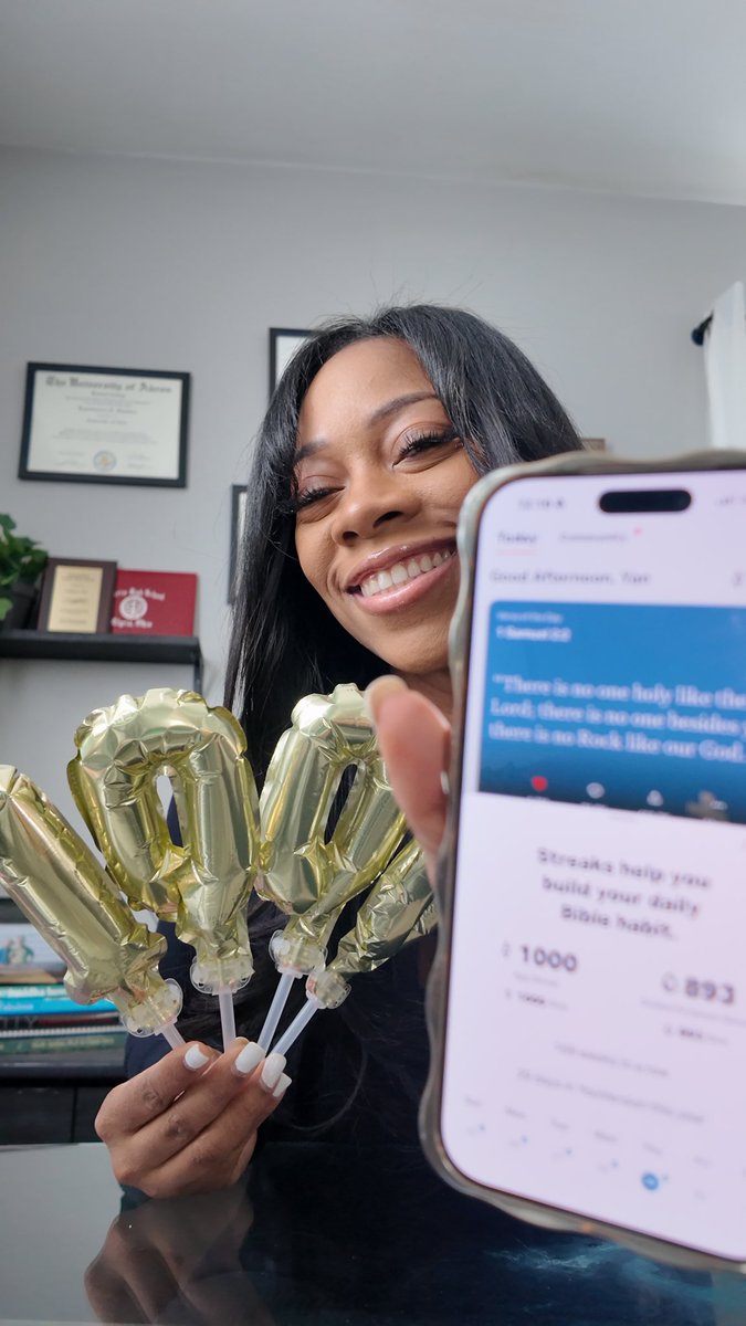 Oh nothing. Just hit 1000 days in the Bible 😁