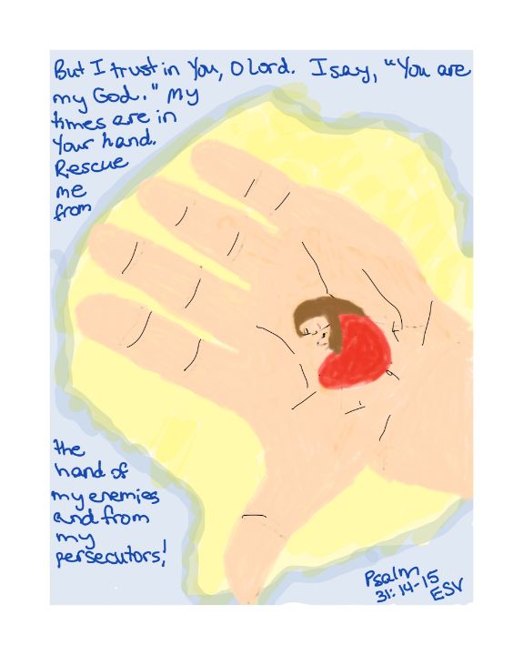 Art of the Day! "Held in His Hand". Buy at: ArtPal.com/rootedinthefol…