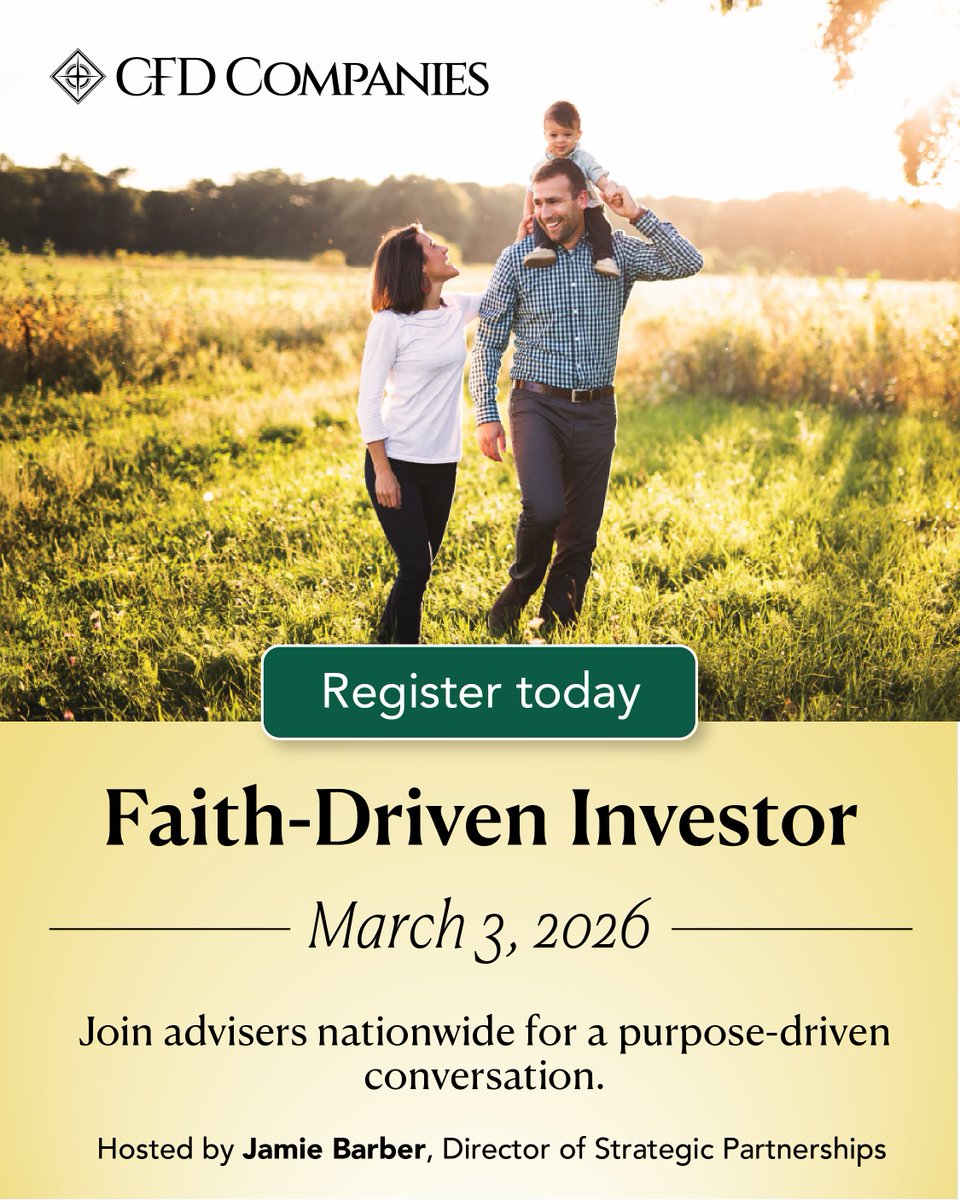 What if your investment strategies reflected your values?

Join advisers nationwide for a purpose-driven conversation on faith-driven investing. Explore how conviction, stewardship, and long-term strategy can work together in client portfolios.

Register today and be part of the