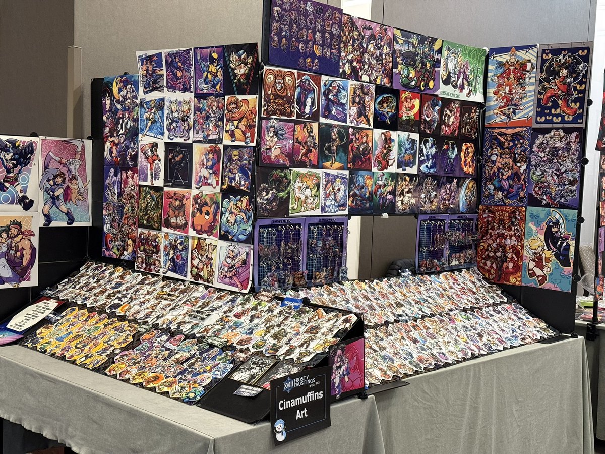 Cinamuffins's tweet image. FROSTY FAUSTINGS 2025!!! 
L13!!!