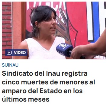 Viene rara la lucha contra la pobreza infantil.
Esta era la publica felicidad que prometieron?