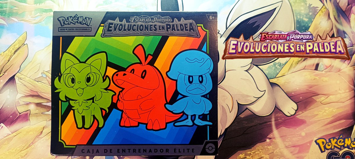 Fullpoke1994's tweet photo. 😍✨Evoluciones En Paldea Seguimos Con La Racha✨😍 https://t.co/Rl19J5TnVb via @YouTube 
#Pokemon #PokemonTCG https://t.co/x3eEzEDzuG