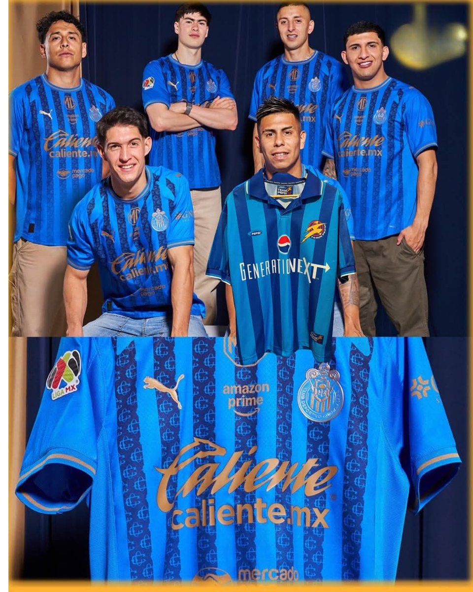 Que bonita la playera de Chivas Pepsi Generation Next 

Oigan @chivas <a href="/PepsiMEX/">Pepsi México</a> con cuantas taparroscas podemos conseguir el jersey? 

#Chivas