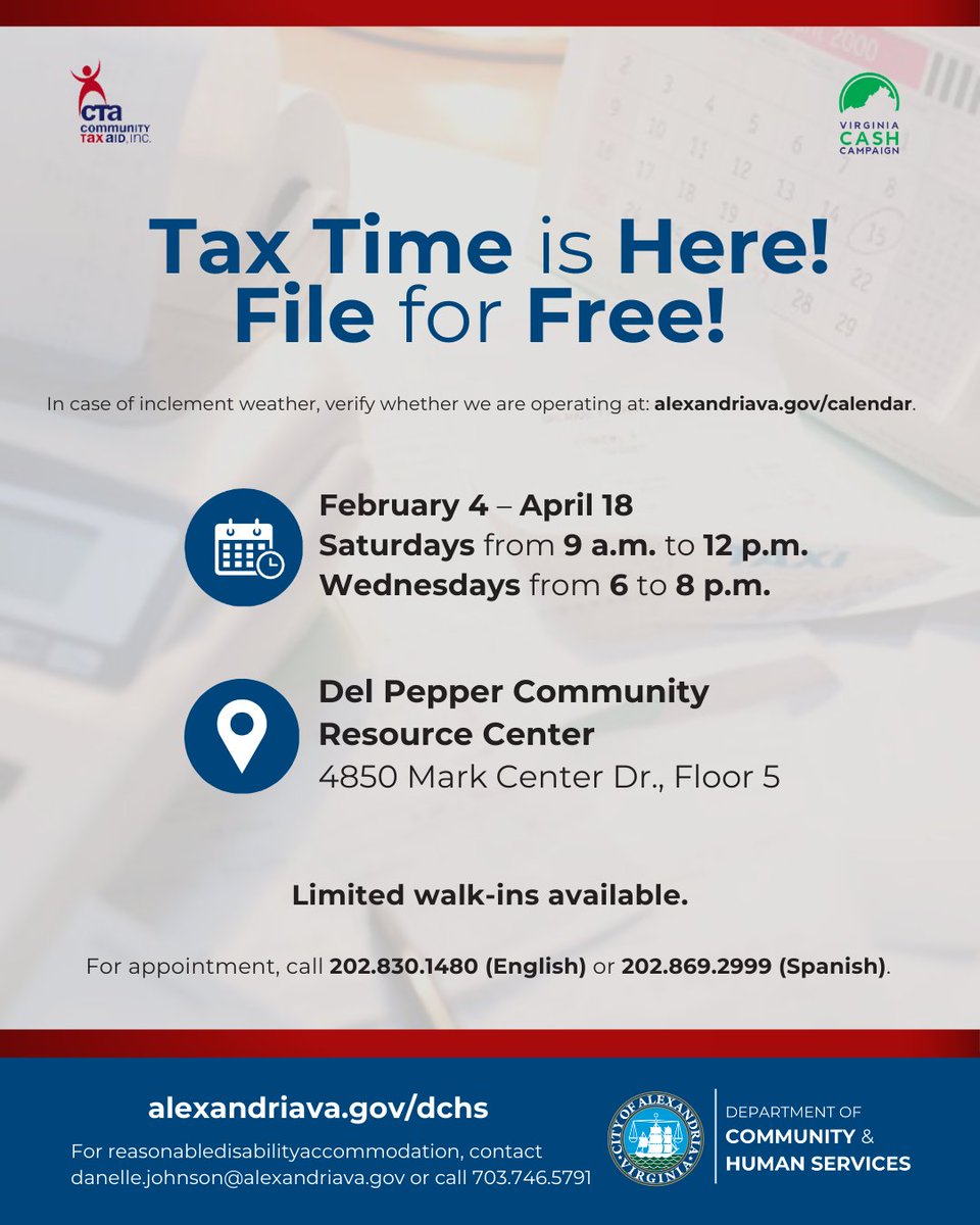 DCHS Alexandria, VA tweet media