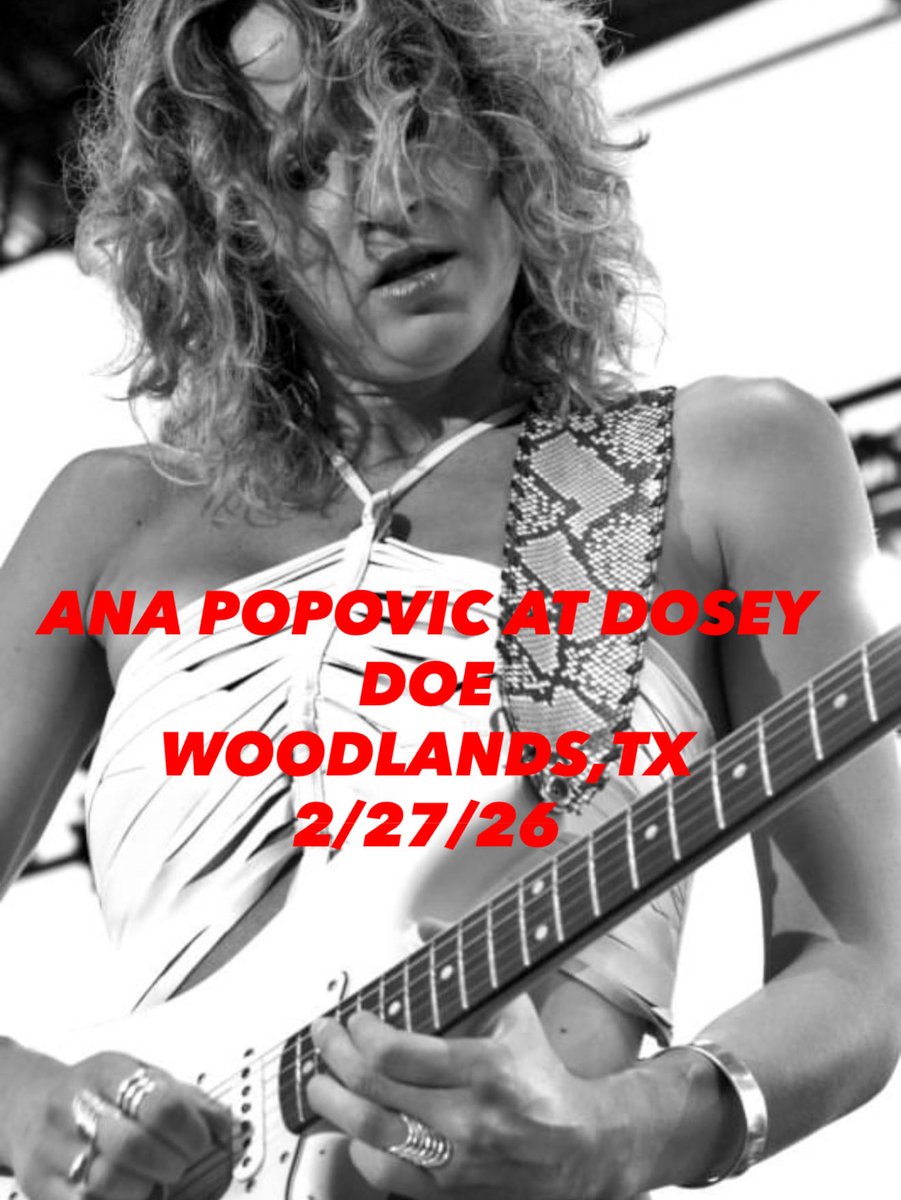 Ana Popovic tweet media