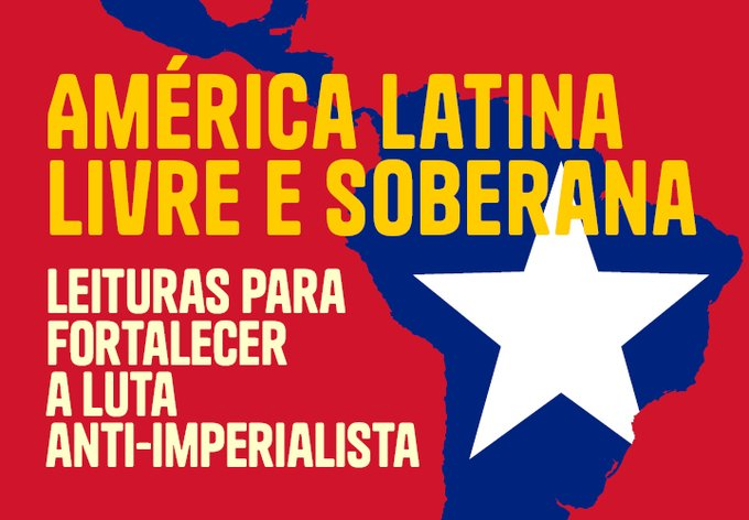 editoraboitempo's tweet photo. PELO FIM DO AUTORITARISMO CONTRA OS POVOS COLONIAIS

☛ ÚLTIMOS DIAS: Confira em nosso site indicações de leitura com até 50% de desconto para se aprofundar nas raízes da pilhagem imperialista e fortalecer a luta por uma América Latina livre e soberana: https://t.co/uht7WkGTUl https://t.co/Fvc4ogTswl