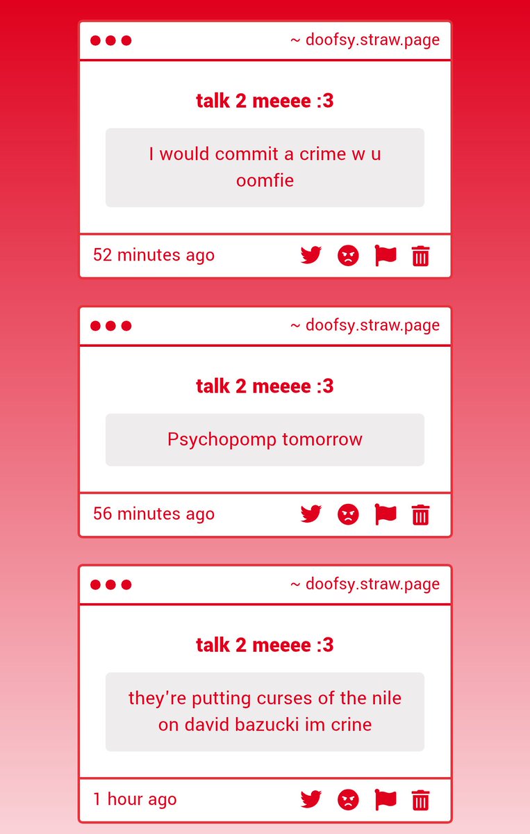 1- i would commit a crime with u too 🫶
2- psychopomp 2 RRIGHT NOW RIGHT THIS SECOND
3- it's genuinely so beautiful to see