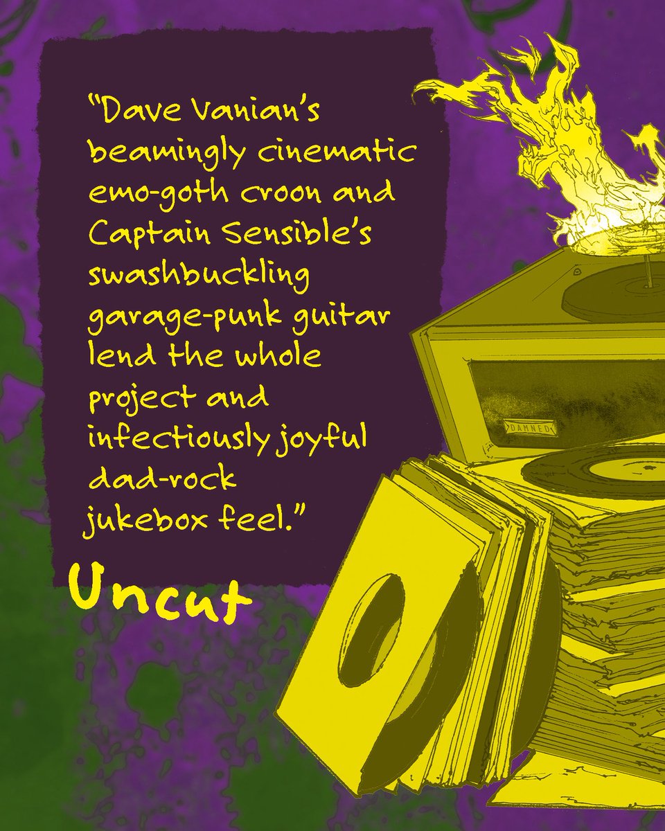 The Damned tweet media