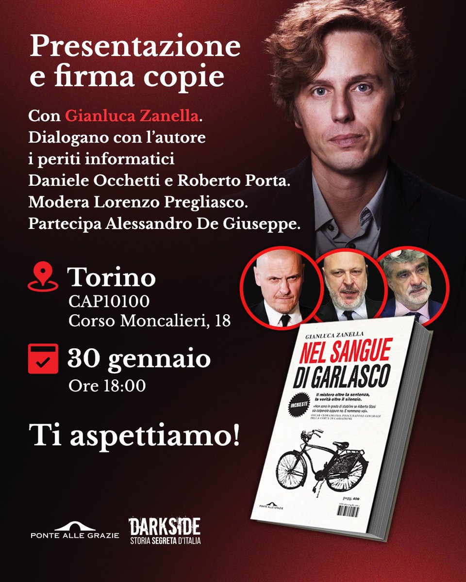 IMPORTANTE: Noi di <a href="/DarkSideItalia/">DarkSide - Storia Segreta d'Italia</a> non possiamo garantire l'ingresso a tutti. L'unico consiglio è quello di arrivare presto. Se sarà necessario, organizzeremo il prima possibile una seconda data