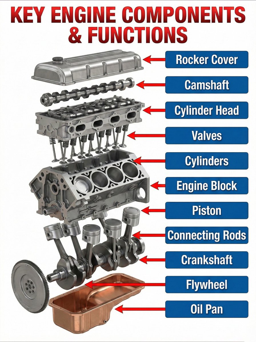 cooltechtipz's tweet image. Engine parts