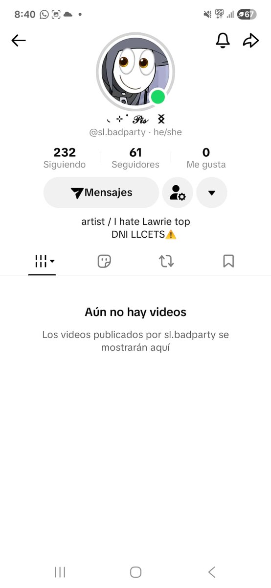 I am back on this thread exposing @//MedinaPatr15548, some of you might remember her but if you don't, lemme remind you that SHE LIED THAT SHE'S ANTI LLCEST AND SHE DREW NFWS OF BABY LAWRIE, it was brought to my attention by a close friend, she also has a 2nd Tiktok acc.