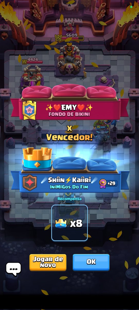 ValmoOor's tweet photo. @ClashRoyale essa foi de arrasto 🤣 https://t.co/NHjOlZDLTf