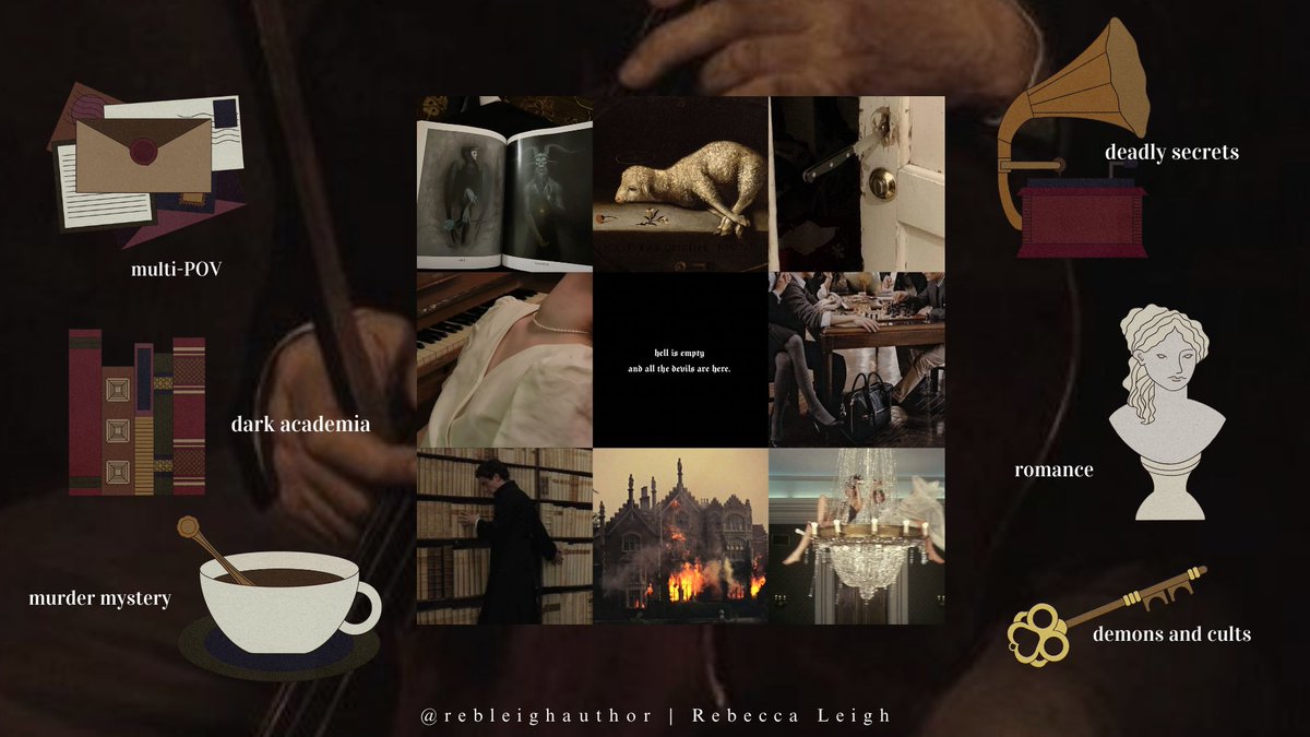 Rebecca Leigh is querying AD INFERNUM tweet media