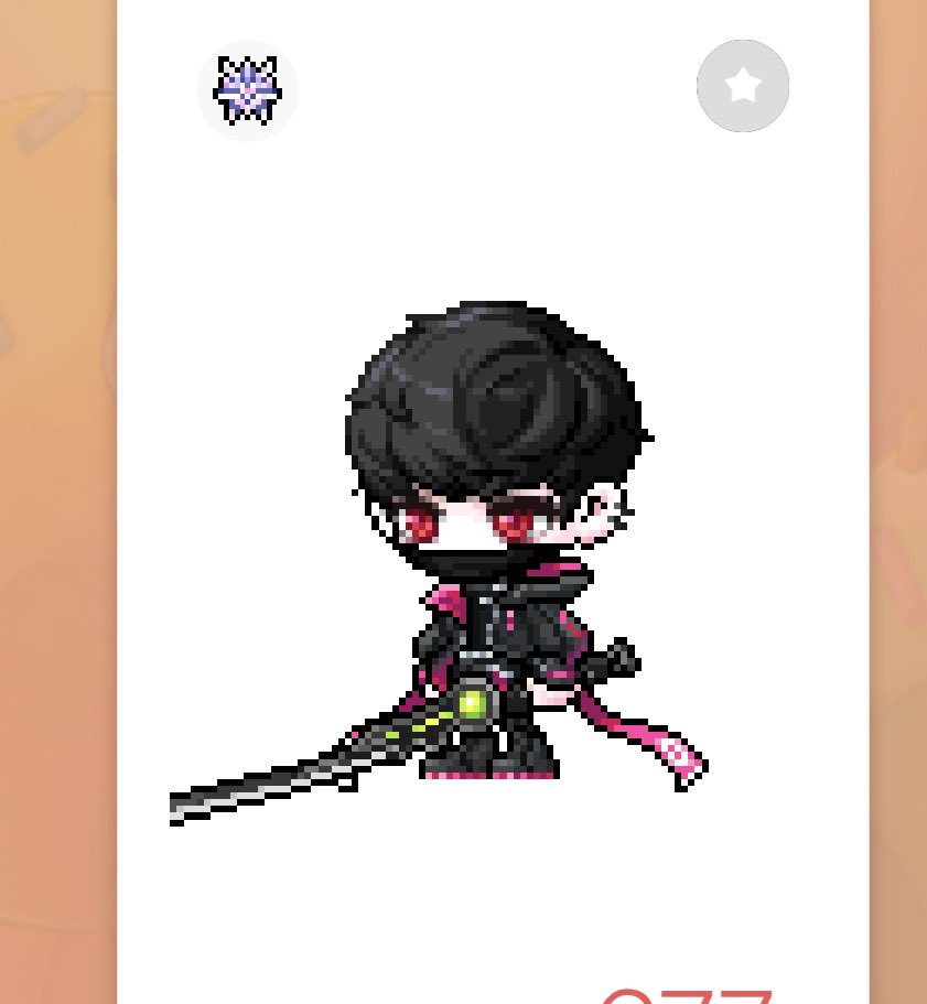 아무리 귀걸이라고 해도 좀 정성스럽게 찍어주지 도트 4개는 너무한거 아니니