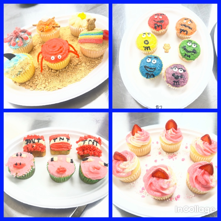 Cupcake Wars this week in Mrs Ehlers's 3rd period class.