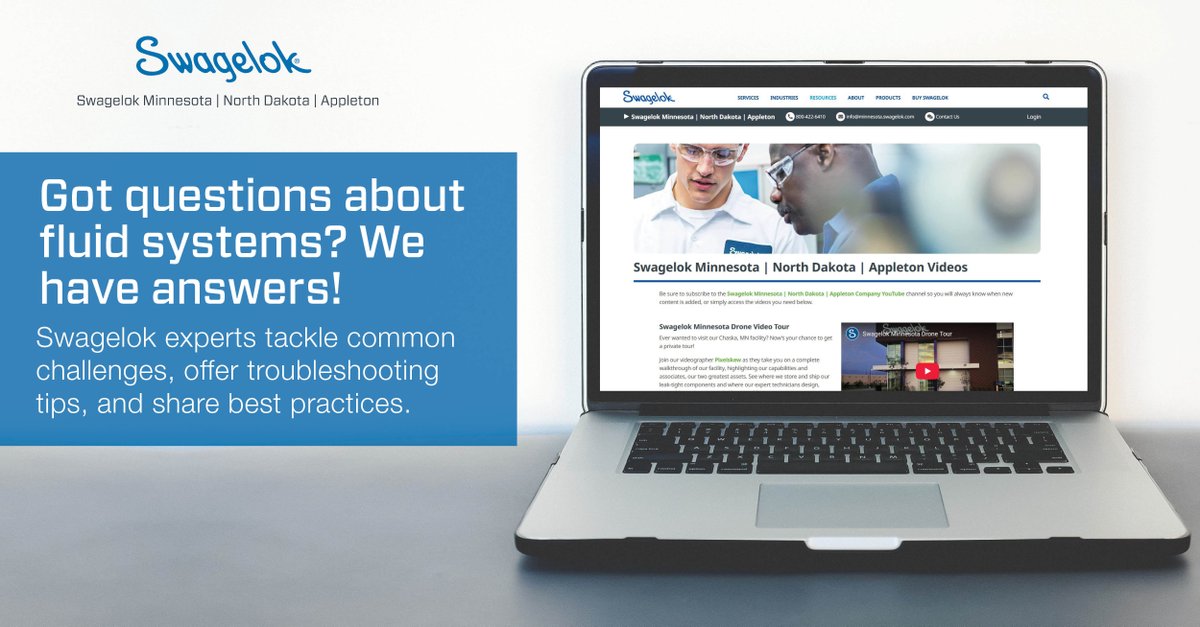Whether you're looking for guidance on component selection, leak prevention, or system optimization, our short, informative videos provide the insights you need. Check out our video series today: hubs.ly/Q03Xttfj0