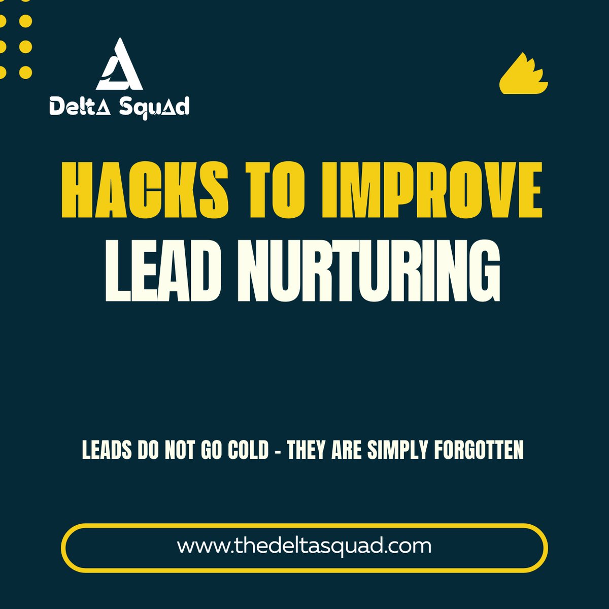 deltasquadai's tweet photo. 🔰Leads don’t go cold, they get forgotten. Smart nurturing uses instant follow ups, timely reminders, and consistent touchpoints. If follow ups rely on memory, it’s time to rethink the flow.

#AIAutomation #LeadGeneration #SalesSystems #DeltaSquad #TheDeltaSquad https://t.co/qfdLpRYAZR
