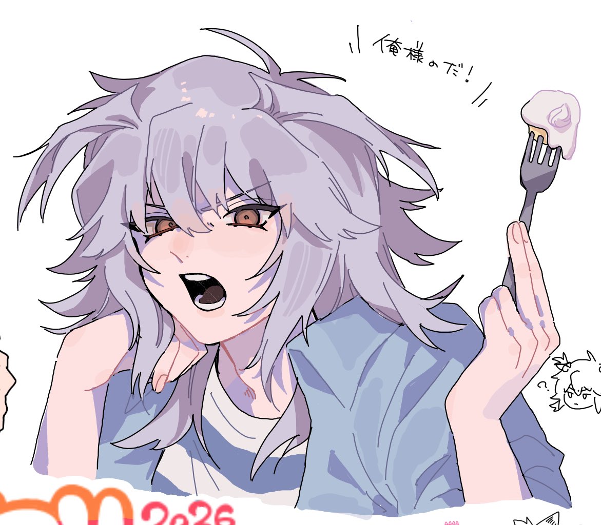 arinko3team's tweet image. これはぽこのために絵チャで初描きしたバ