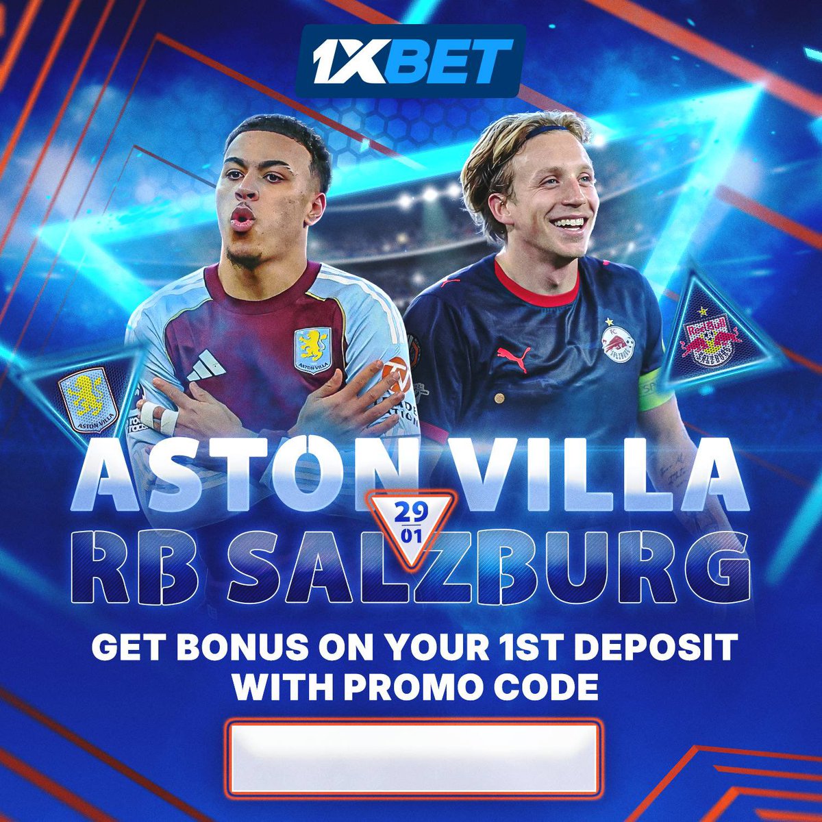 Pantalla de bono en 1xbet