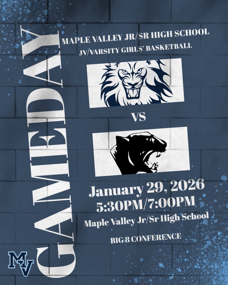 The JV/Varsity girls' basketball teams will host Stockbridge this evening. The JV game will tip-off at 5:30PM with the varsity to follow around 7:00PM.
#GOLIONS