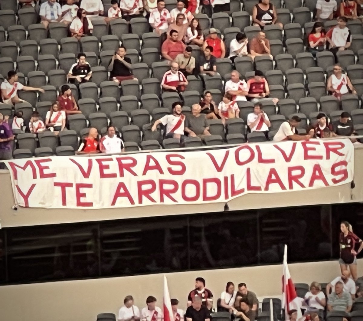Ayer en El Monumental: