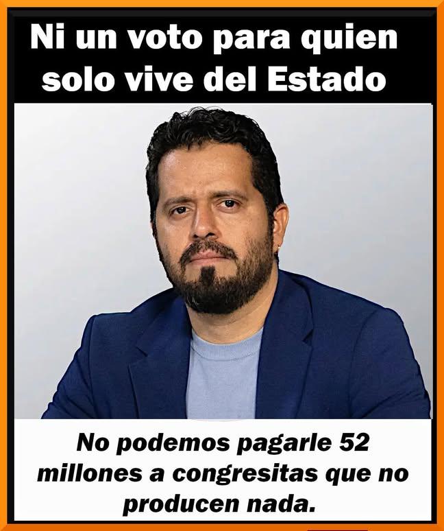 Otra porquería que no merece estar en el congreso
Ni un solo voto para este inservible