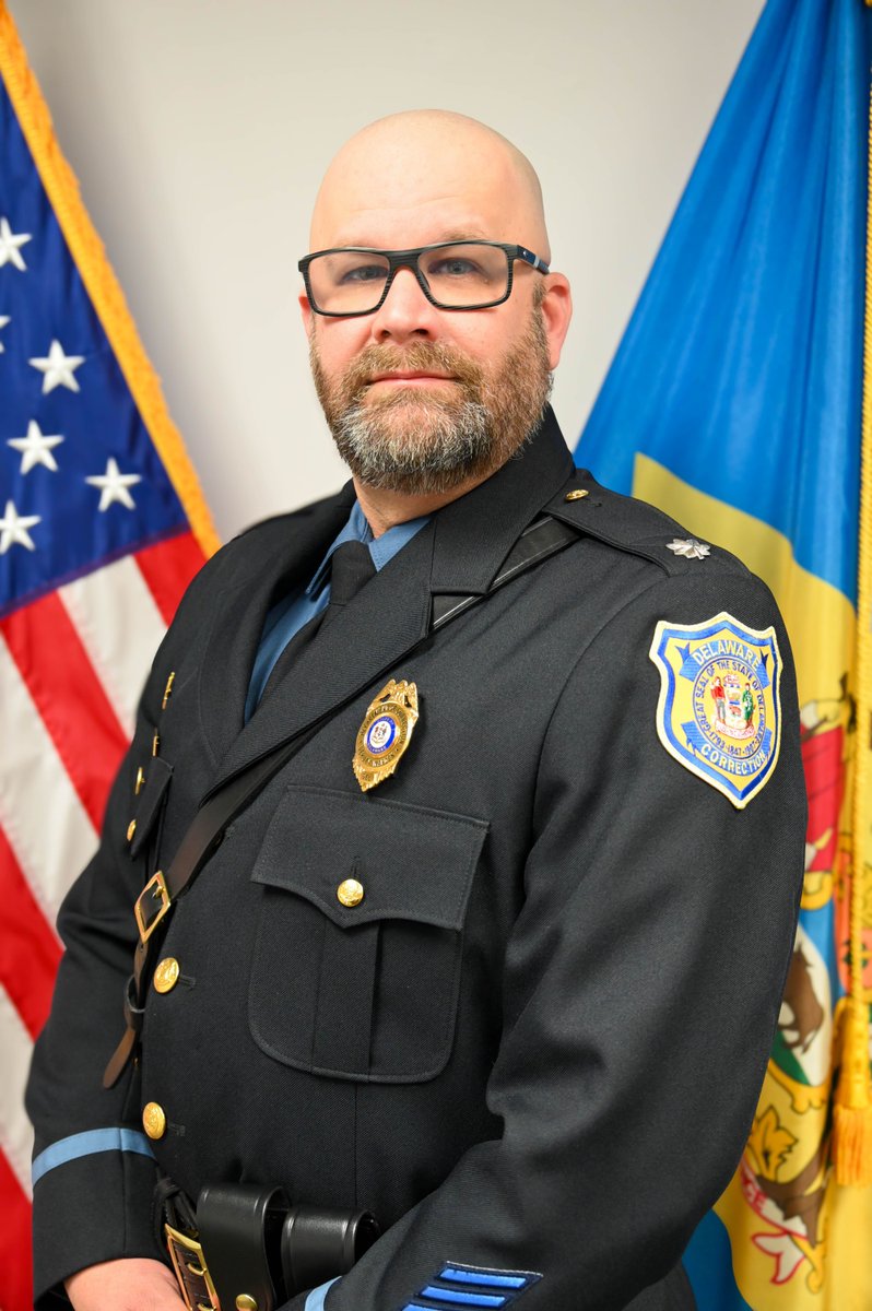 DECorrection's tweet image. DDOC today announced that Peter Nichols has been promoted to Deputy Warden of the Special Operations Group (SOG).
Read more about his promotions and past achievements here: news.delaware.gov/2026/01/29/pet….
#DelawareDOC  #Promotions #SpecialOperations
