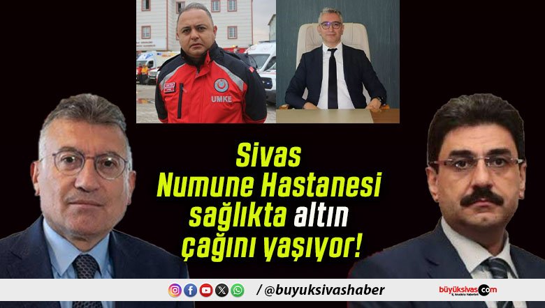 buyuksivashaber's tweet photo. Sivas Numune Hastanesi sağlıkta altın çağını yaşıyor!
https://t.co/LH27qKGd6H https://t.co/oRYSkyQaB4