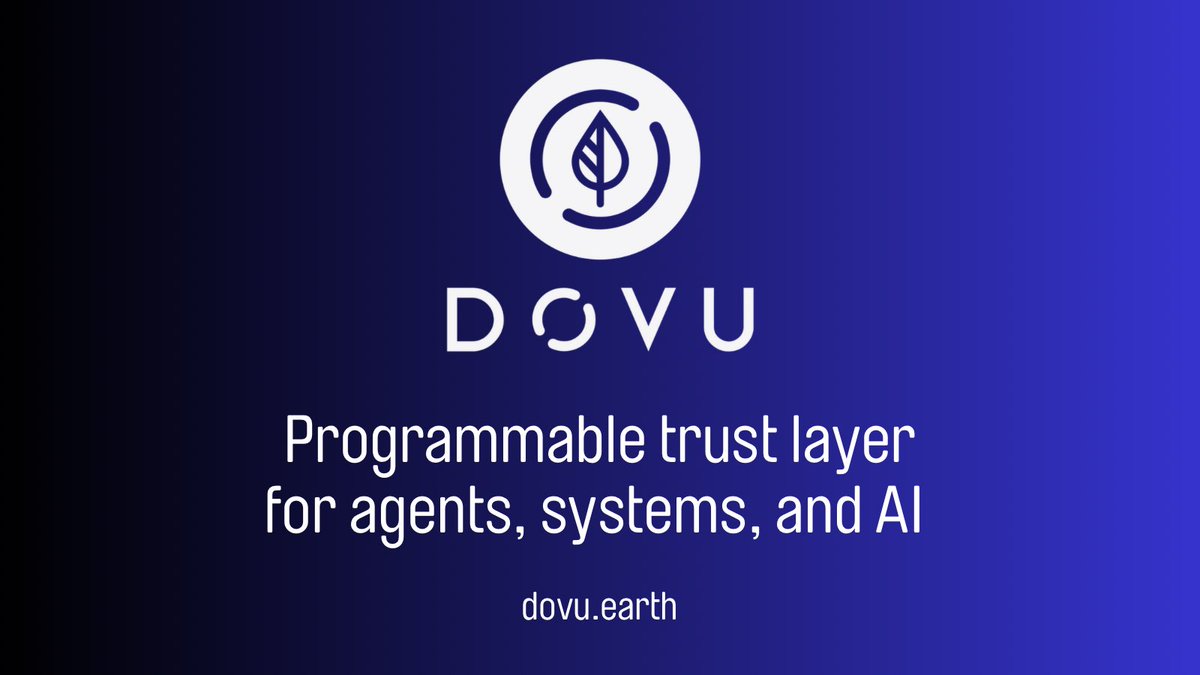 dovuofficial's tweet image. Enterprise integrations require complex technical coordination. We do that.

Crosschain compatibility? Yes.

Regulatory compliance across jurisdictions?
We got you.

With DOVU OS coordination flows.

Collaboration between humans, systems, and AI agents.

DOVU is enterprise grade.