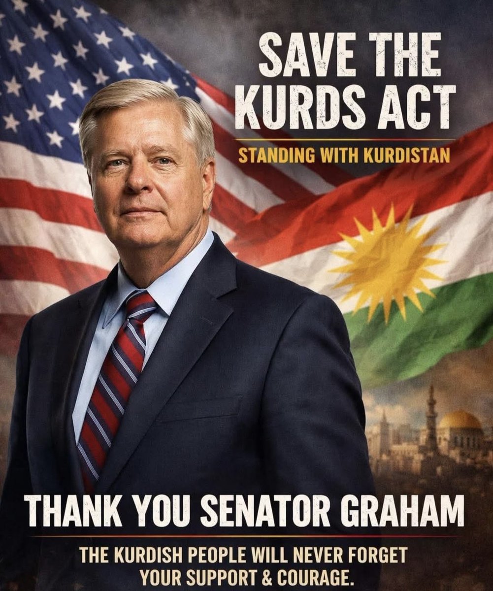 Thank you senator for fighting for justice, democracy, tolerance and for not letting our Kurdish Brave Peshmergas / Fighters down! They are the most reliable allies in Middle East.