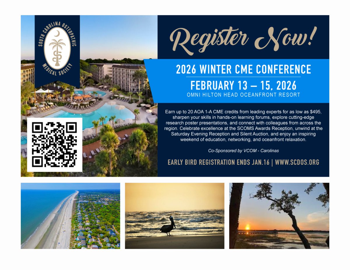 South Carolina Osteopathic Medical Society tweet media